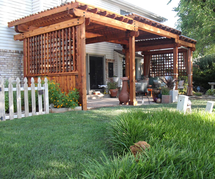 Split-Level Pergola Split-Level Pergola