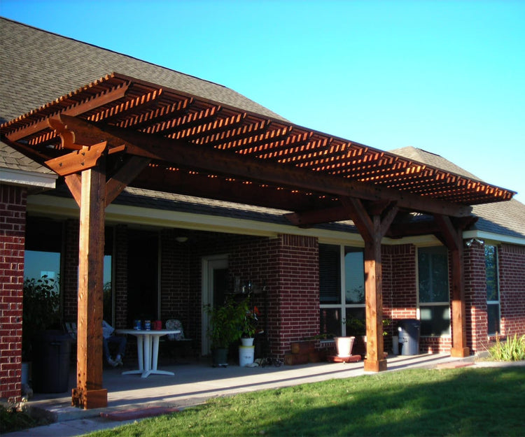Wide Patio Pergola Wide Patio Pergola