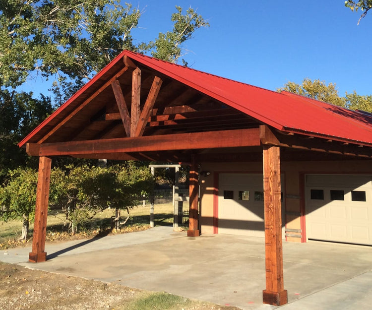 Pavilion Attached to Garage