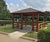 Park Pavilion with Railing