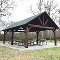 Large Gable Pavilion for Park