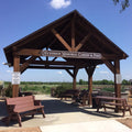 Large Pavilion with Seating Area