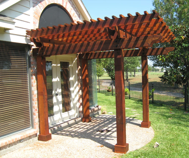 Small Entryway Pergola