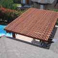 Stylish Poolside Pergola