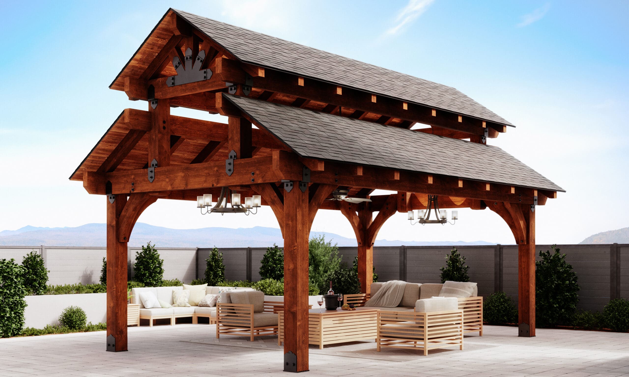 Architectural Pavilions | Cedar Pavilions | Big Timber Structures