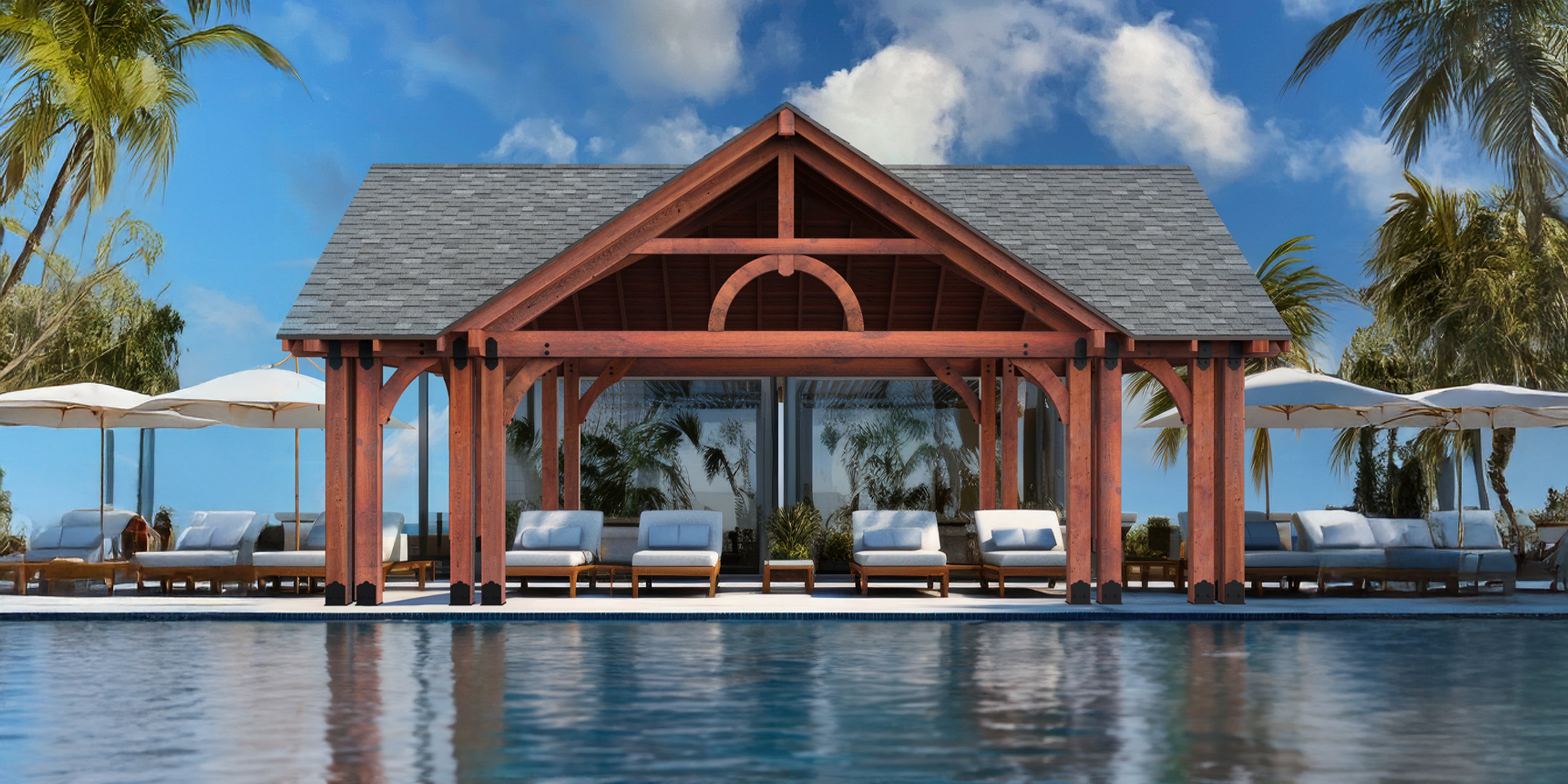 Architectural Pavilions | Cedar Pavilions | Big Timber Structures