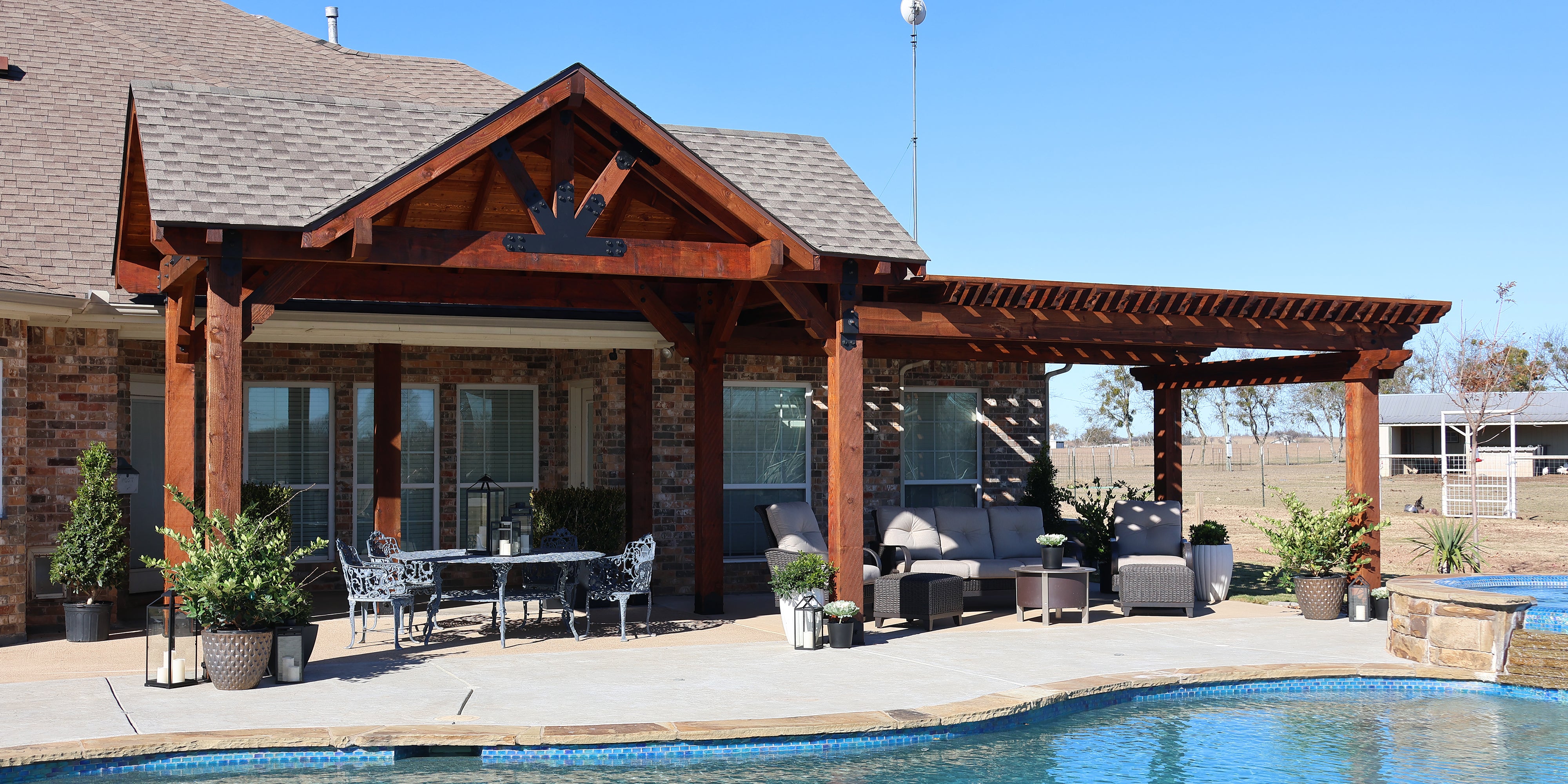 Wood Pergolas, Pavilions & Grill Gazebos | Big Timber Structures