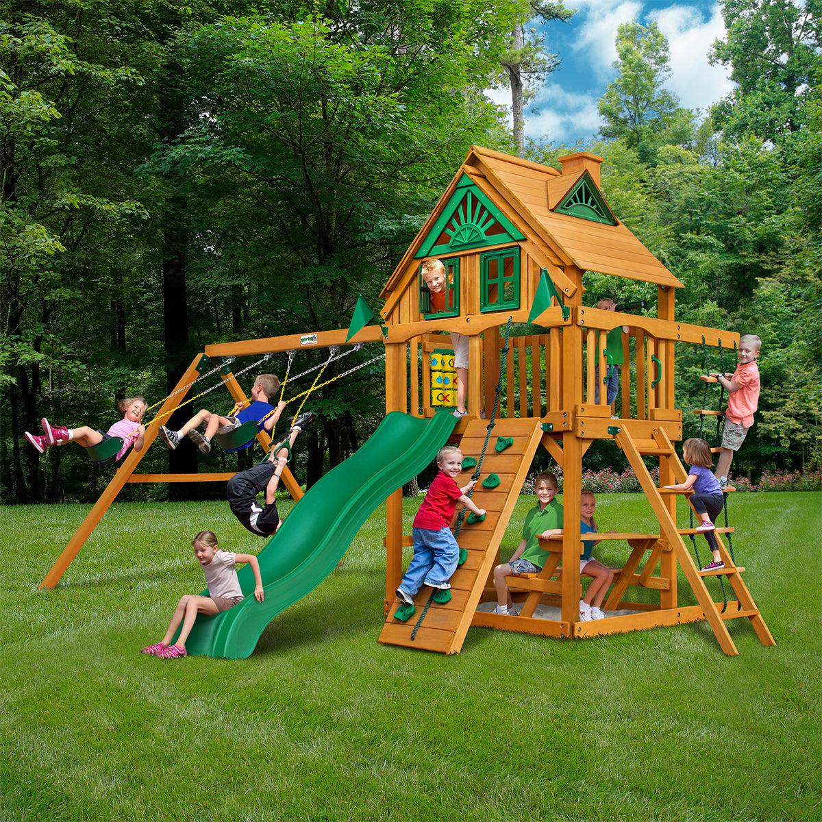 <a href="https://gorillaplaysets.com/swing-sets/">Playsets</a> & <a href="https://gorillaplaysets.com/accessories-add-ons-etc/">Accessories</a>