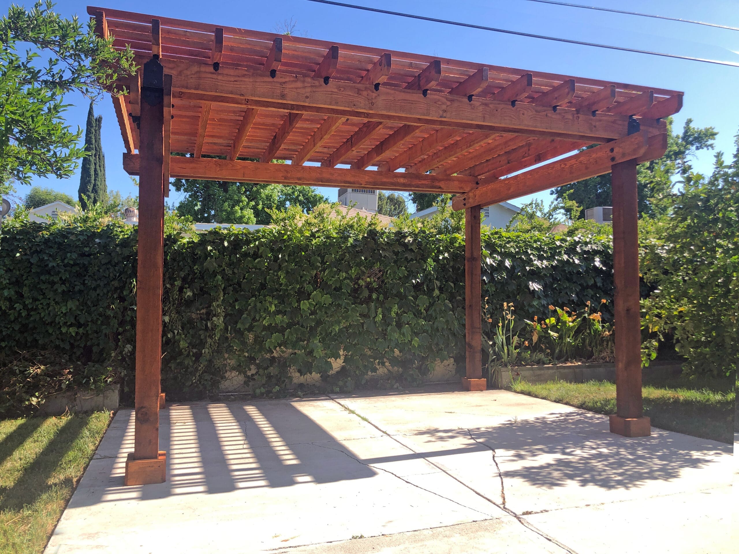 Big Timber Structures - Pergola - Santa-Monica-12x16